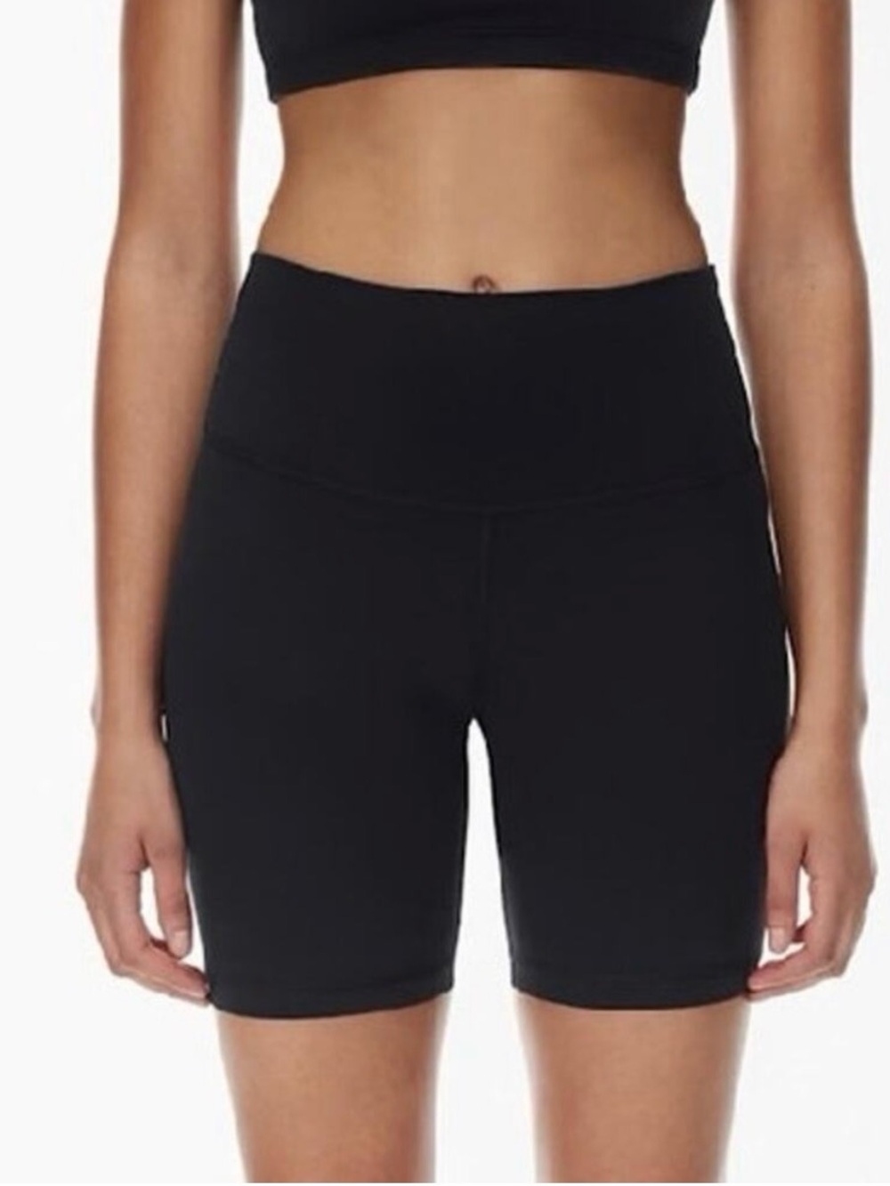 TNA Action High-Waist Black Women’s Bike Shorts